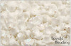 Kytičky - kalíšky 7x5 mm, Alabaster AB, 25 ks Kytičky - kalíšky 7x5 mm, Alabaster AB, 25 ks