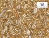 MIYUKI Bugle 3 mm, Silver Lined Gold, BGL1-0003, 10 g MIYUKI Bugle 3 mm, Silver Lined Gold, BGL1-0003, 10 g