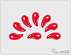 ZoliDuo Right - pravé - Opaque Red White Luster, 20 ks ZoliDuo Right - pravé - Opaque Red White Luster, 20 ks